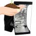 Ktaxon 32"x32"x64" Reflective 600D Mylar Hydroponic Grow Tent for Indoor Plant Growing with Removable Floor Tray   